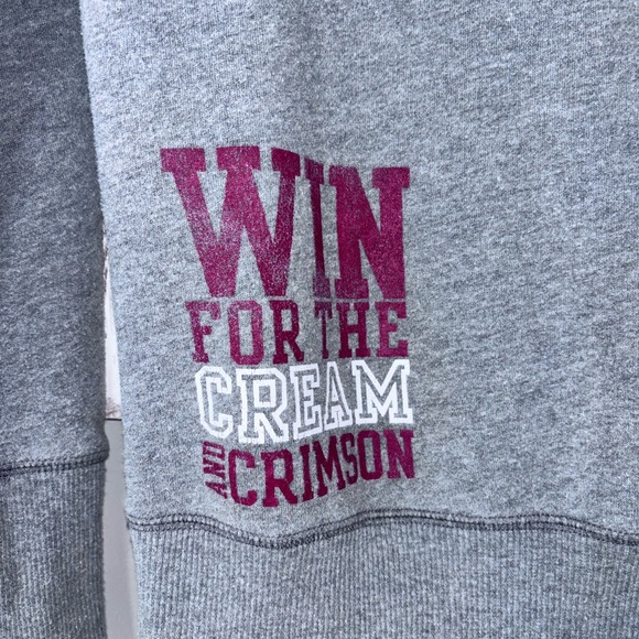 Women’s Collegiate IU Indiana University Football Hooded Sweatshirt Medium - Picture 6 of 10